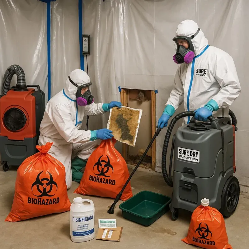 Contaminated Water Handling Protocols process in McKinley Park, IL